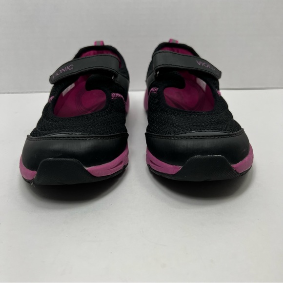 Vionic 334 Sunset Mary Jane Walking Sneakers in Black & Purple/Pink, Size 7 - Picture 8 of 11